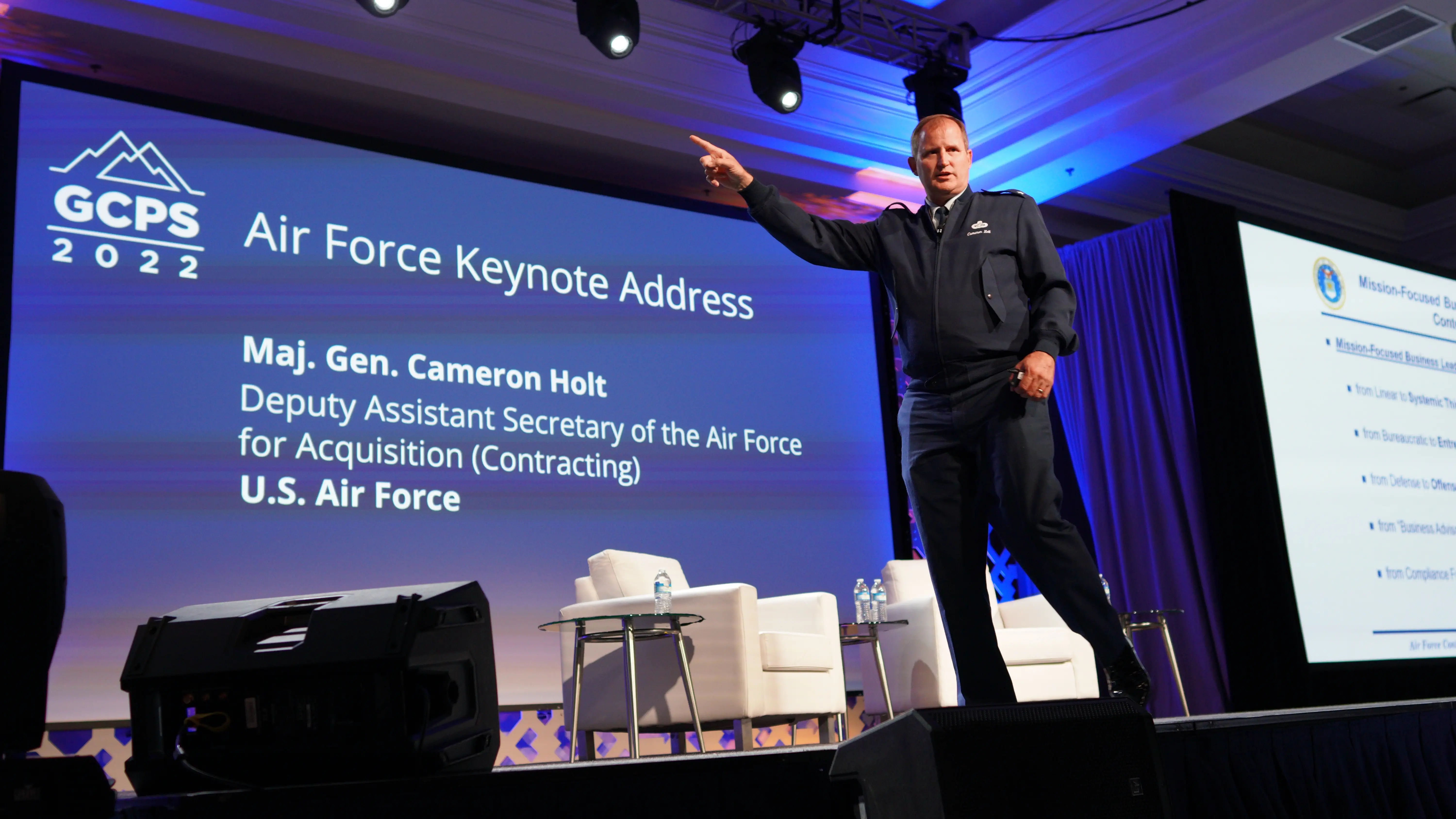 airforce keynote address - Gen Holt